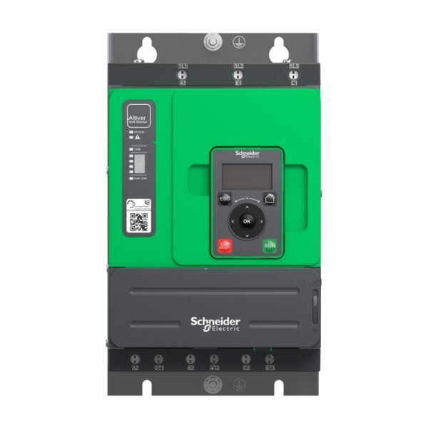 ⁦شنايدر ATS480D38Y | بادئ تشغيل ناعم، Altistart 480، 38A، 208 إلى 690 فولت تيار متردد، مصدر تحكم من 110 إلى 230 فولت تيار متردد⁩ - الصورة ⁦4⁩