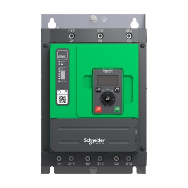 ⁦شنايدر ATS480D88Y | بادئ تشغيل ناعم، Altistart 480، 88A، 208 إلى 690 فولت تيار متردد، مصدر تحكم من 110 إلى 230 فولت تيار متردد⁩ - الصورة ⁦3⁩