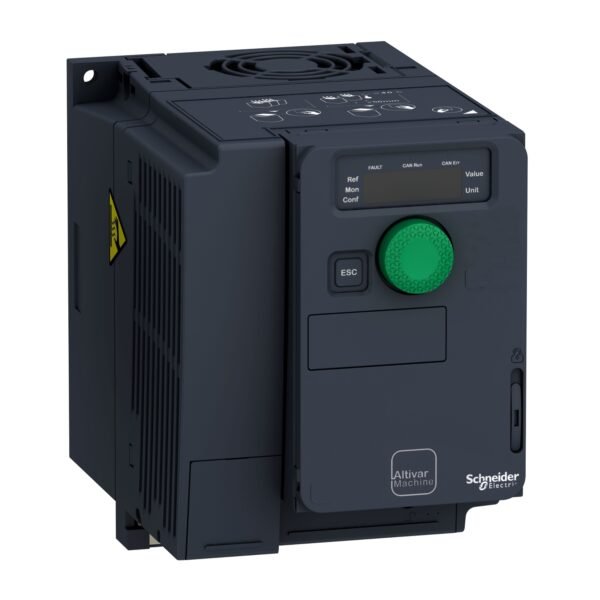 شنايدر ATV320U04N4C | محرك متغير السرعة، ATV320، 0.37 كيلو واط، 380...500 فولت، 3 مراحل، مدمج