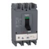 شنايدر LV563316 إيزي باكت | قاطع الدائرة EasyPact CVS630N، 50 كيلو أمبير عند 415 فولت تيار متردد، تصنيف 600 أمبير وحدة رحلة مغناطيسية حرارية TM-D، 3P 3D