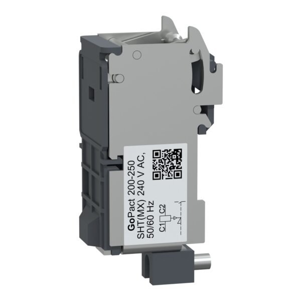 G12UVR230AC | إطلاق الجهد المنخفض MN، GoPact MCCB 125، 240VAC 50/60 هرتز