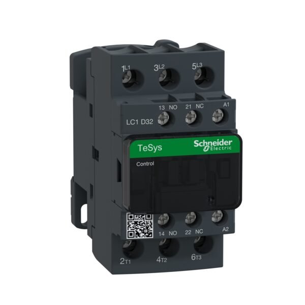 شنايدر LC1D32E7 | مفتاح التلامس TeSys D - 3 أقطاب (3 NO) - تيار متردد -3 -