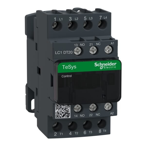 شنايدر LC1DT20M7 | موصل TeSys D - 4P (4 NO) - تيار متردد - 1 -
