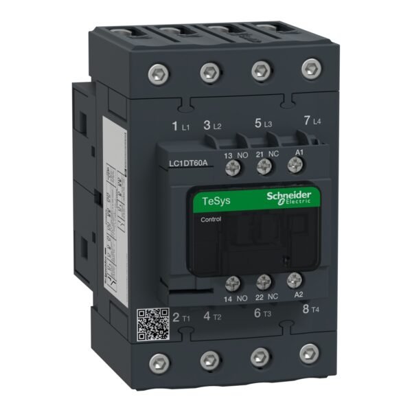 شنايدر LC1DT60AM7 | موصل TeSys D - 4P(4 NO) - AC-1 -