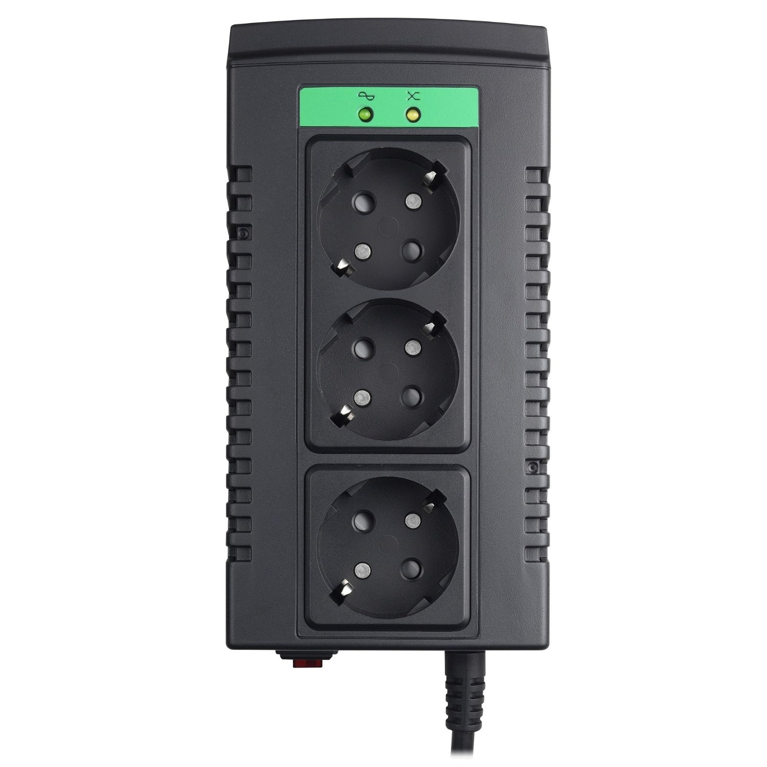 شنايدر LS1000-RS APC | منظم جهد كهربائي أوتوماتيكي APC Line-R 1000VA، 3 منافذ شوكو، 230 فولت - الصورة 3