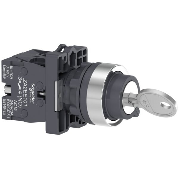 ⁦شنايدر XA2EG03 | مفتاح اختيار المفتاح - Ø22 - 3 أوضاع - البقاء في مكانه - 2NO⁩ - الصورة ⁦7⁩