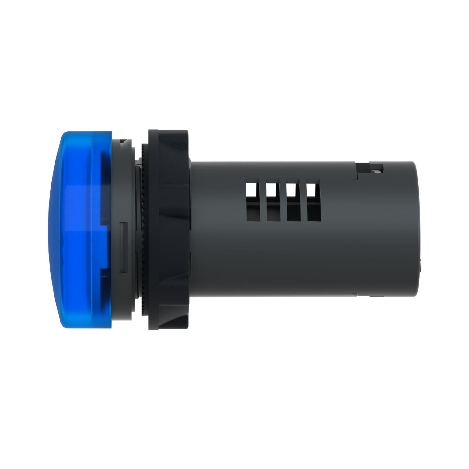 شنايدر XA2EVB6LC | ضوء إرشادي، بلاستيك، أزرق، قطر 22 مم، مع LED مدمج، 24 فولت تيار متردد/تيار مستمر - الصورة 2