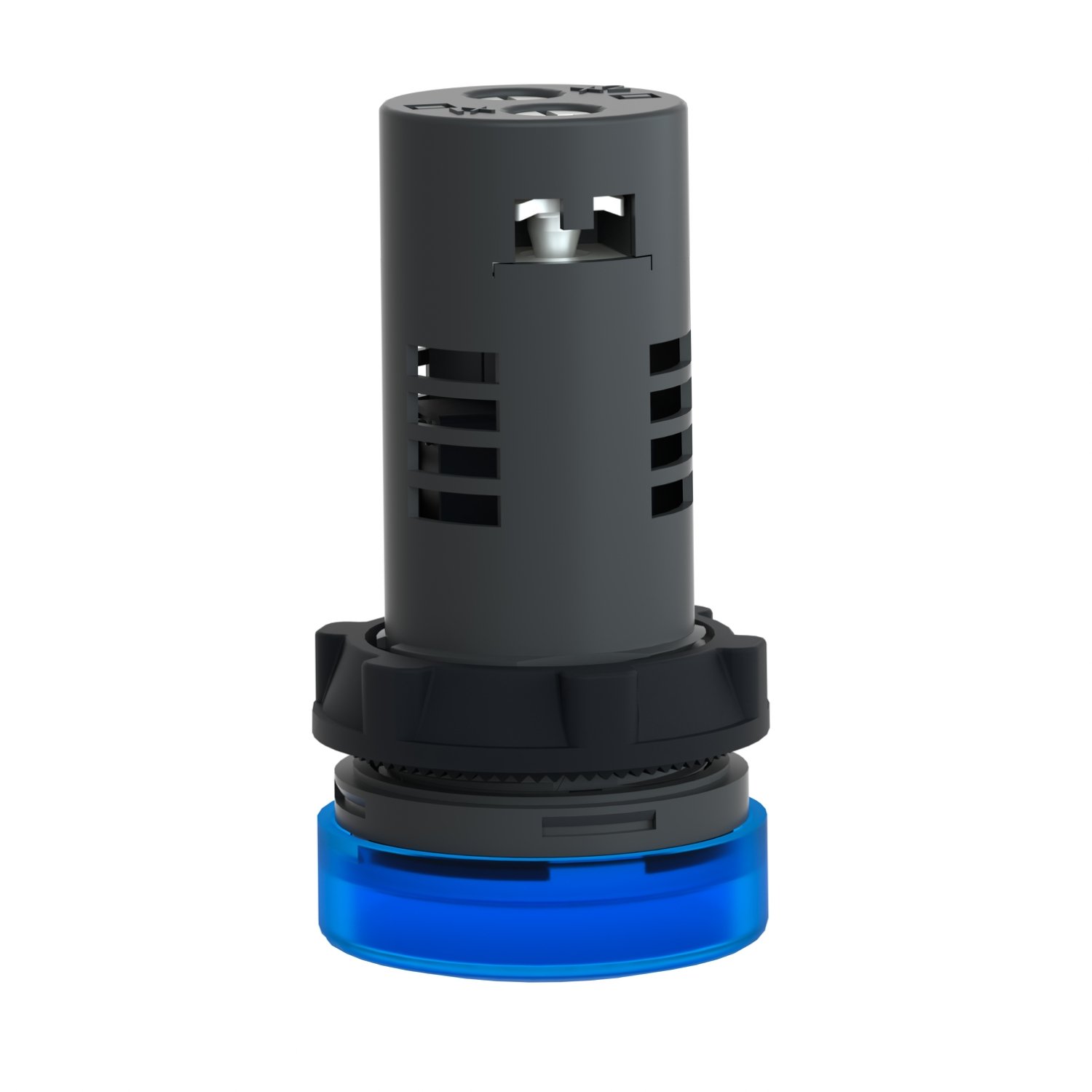 شنايدر XA2EVB6LC | ضوء إرشادي، بلاستيك، أزرق، قطر 22 مم، مع LED مدمج، 24 فولت تيار متردد/تيار مستمر - الصورة 6