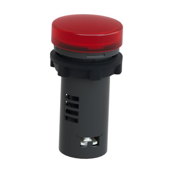 ⁦شنايدر XA2EVF4LC هارموني | ضوء تجريبي دائري Ø 22 - أحمر - LED متكامل - 110 فولت تيار متردد - أطراف تثبيت لولبية⁩ - الصورة ⁦6⁩