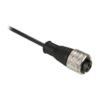 XZCP1865L2 | موصلات سلكية مسبقة XZ، أنثى مستقيمة، 1/2 بوصة 20 UNF، 3 دبابيس، كابل PUR 2 متر