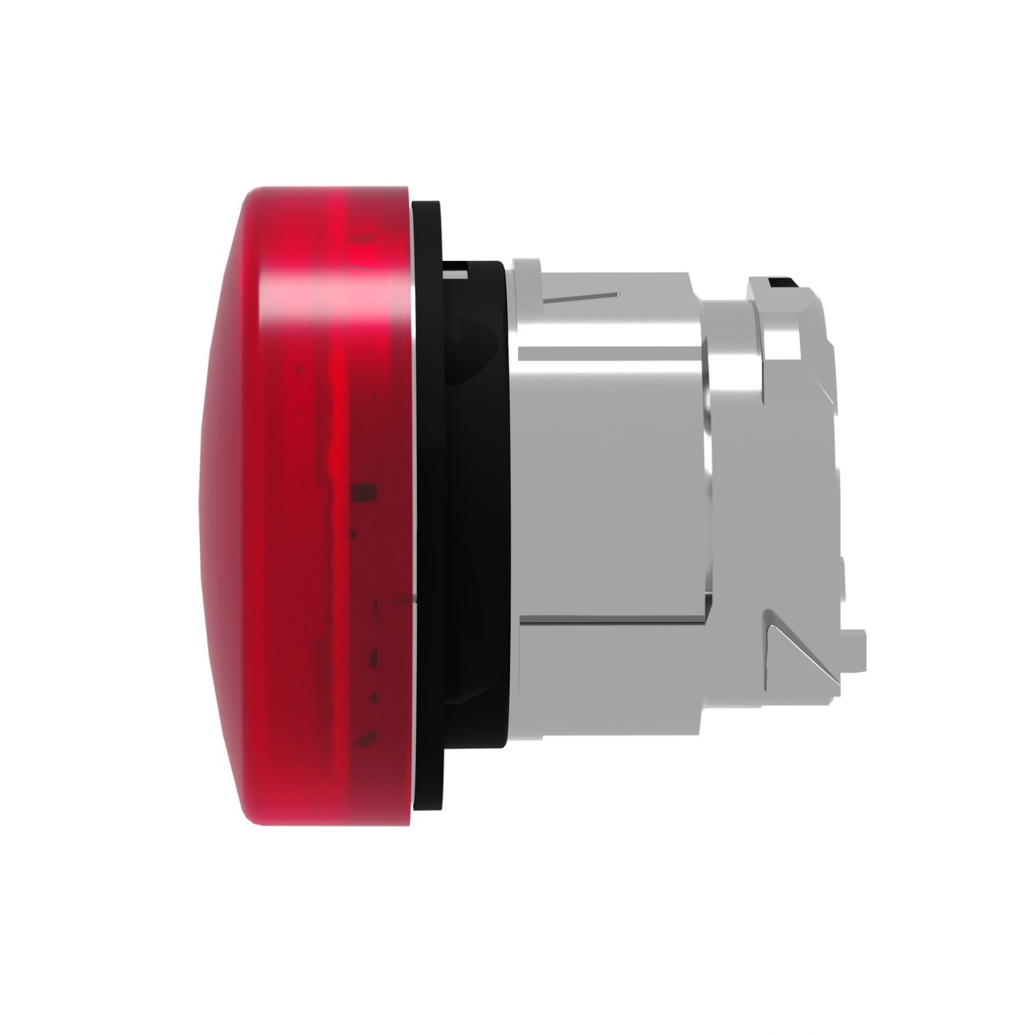 شنايدر ZB4BV043 | رأس ضوء تجريبي، معدني، أحمر، Ø22، عدسة عادية لمصابيح LED المدمجة - الصورة 4