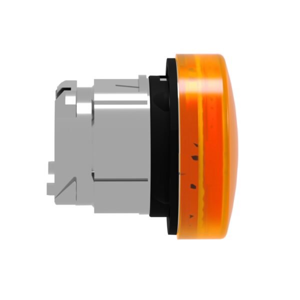 ⁦شنايدر ZB4BV053 | رأس ضوء تجريبي، معدني، برتقالي، Ø22، عدسة عادية لمصابيح LED المدمجة⁩ - الصورة ⁦6⁩