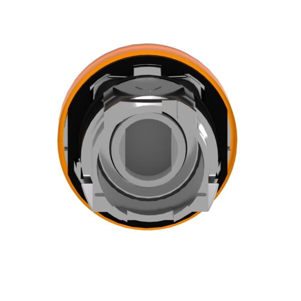 ⁦شنايدر ZB4BV053 | رأس ضوء تجريبي، معدني، برتقالي، Ø22، عدسة عادية لمصابيح LED المدمجة⁩ - الصورة ⁦7⁩