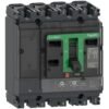 C25N6TM200 | قاطع الدائرة كومباكت NSX250N، 50 كيلو أمبير عند 415 فولت تيار متردد، وحدة رحلة TMD 200 أمبير، 4 أقطاب ثلاثية الأبعاد