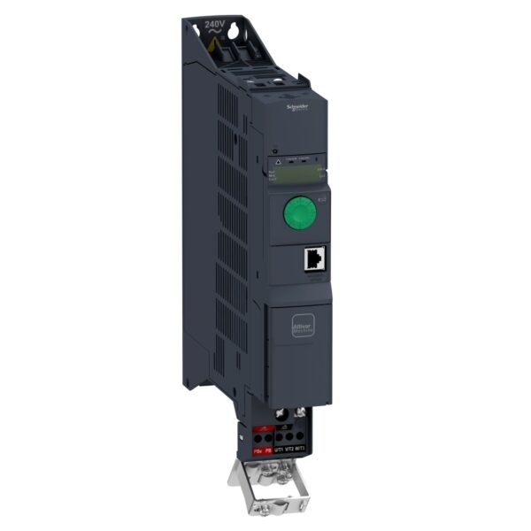 Schneider ATV320U07N4B | Variable speed drive, ATV320, 0.75 kW, 380…500 V, 3 phases, book