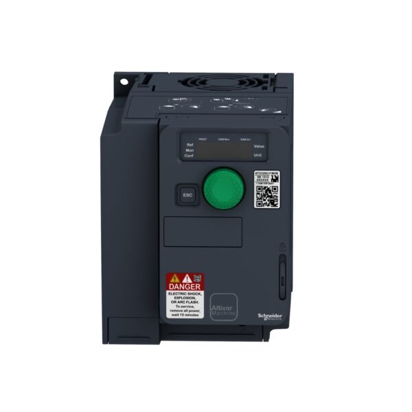 ⁦Schneider ATV320U22M2C | Variable speed drive, ATV320, 2.2 kW, 200…240 V, 1 phase, compact⁩ - الصورة ⁦3⁩