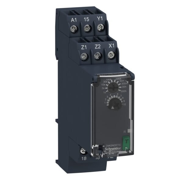 ⁦Schneider RE22R1ACMR | Modular timing relay, 8 A, 0.05 s…300 h, 1 CO, on delay and off delay, 24...240 V AC/DC⁩ - الصورة ⁦12⁩