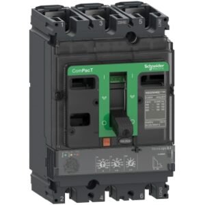شنايدر C10N32D100 | قاطع الدائرة كومباكت NSX100N، 50 كيلو أمبير عند 415 فولت تيار متردد، وحدة رحلة MicroLogic 2.2 100 أمبير، 3 أقطاب ثلاثية الأبعاد