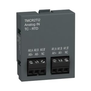 شنايدر TMCR2TI2 | خرطوشة M200 - 2 مدخلات لدرجة الحرارة - تمديد الإدخال / الإخراج