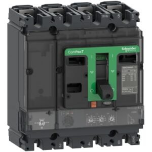 شنايدر C10F42D100 | قاطع الدائرة كومباكت NSX100F، 36 كيلو أمبير عند 415 فولت تيار متردد، وحدة رحلة MicroLogic 2.2 100 أمبير، 4 أقطاب 4 دي