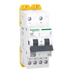 شنايدر R9SCO240 | مفتاح التحويل، Acti9، 2P، 40A، 400/415VAC