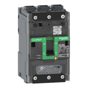 شنايدر C11F3TM100L | قاطع الدائرة الكهربائية ComPacT NSXm F (36 كيلو أمبير عند 415 فولت تيار متردد). 3P 3D. 100 وحدة رحلة تصنيف TMD