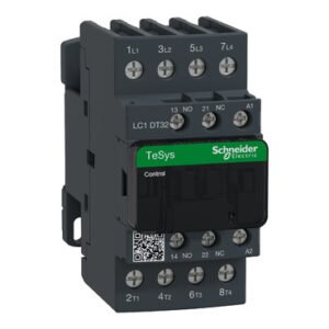 شنايدر LC1DT32F7 | موصل TeSys D - 4P(4 NO) - AC-1 - <= 440 فولت 32 أمبير - 110 فولت تيار متردد 50/60 هرتز
