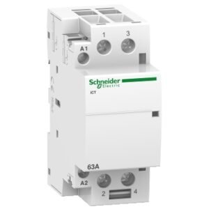 Schneider A9C20862 شنايدر, كونتاكتور صامت 63 امبير, ثنائي , 2Pole , الكويل 240 فولت متردد