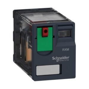 تتابع شنايدر RXM4AB1F7 | مرحل توصيل مصغر، 6 أمبير، 4 ثاني أكسيد الكربون، 120 فولت تيار متردد