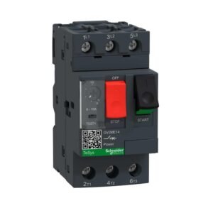 Schneider GV2ME14 | Motor circuit breaker, TeSys GV2, 3P, 6-10 A, thermal magnetic, screw clamp terminals